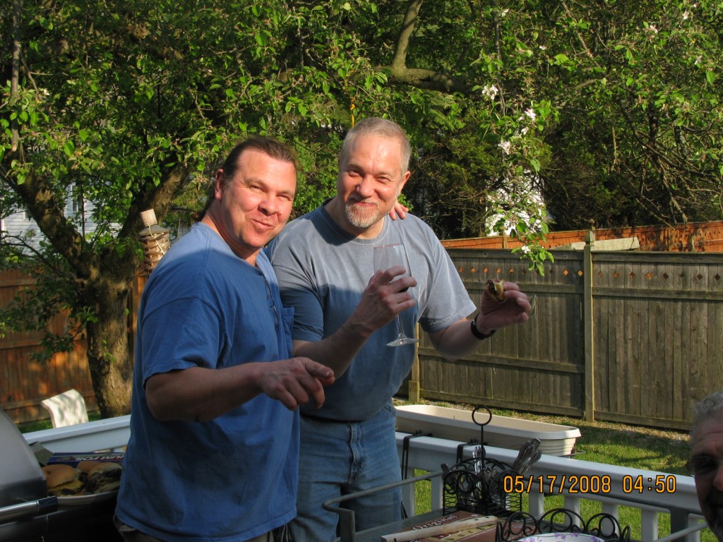 Mike and ol'buddy Greg